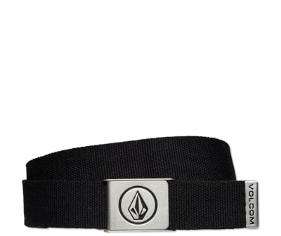 Volcom Herren Kreis, Webgürtel Gürteltasche