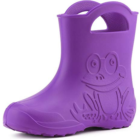 Ladeheid Gummistiefel Kinder EVA Regenstiefel Jungen Mädchen LA-CA-01 | Federleicht, wasserdicht und bequem, als Regenschuhe für Jungen und Mädchen, flexibel für Regen, Matsch, Schule und Alltag