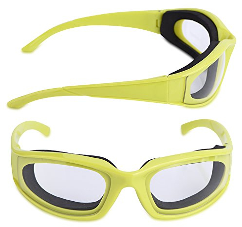 Alvinlite Safety Goggles, Protective Goggle Over Glasses, Onion Goggles No Tears Glasses Goggles, Anti Scratch Goggles, Perfect for Kitchen, Shooting, Cutting Onion, Welding