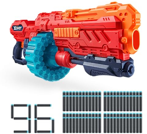 X-Shot Excel Turbo Advance Schaumstoffdart-Blaster (96 Darts)
