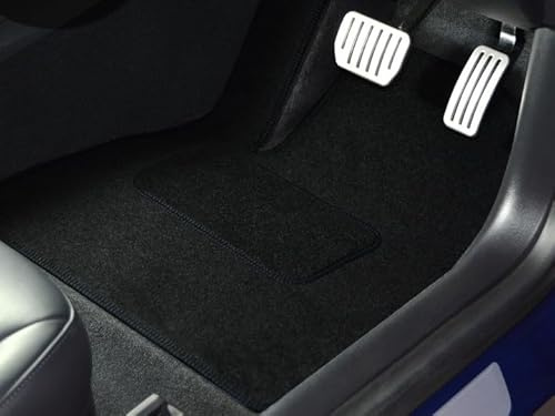 Passgenaues Automatten-Set, kompatibel/Ersatz für Opel Insignia, Veloursteppichmatten, mit Fersenpolster, rutschfest