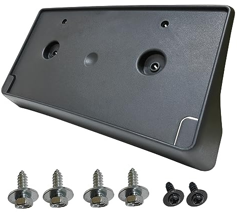 KYYET Front Bumper License Tag Plate Frame Bracket Holder Compatible with 2019 2020 2021 2022 2023 2024 Dodge Ram 1500 Replace CH1068151 68274215AE