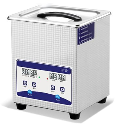 Ultrasonic Cleaner 2L 3.2L 4.5L 10LDigital Ultrasonic Cleaner Heated Jewelry Glass Engine Metal Lab Ultrasound Sonic Clean Bath,2L