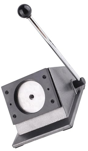 Runder Ausweisschneider für Grafische Stanzen, Kreisstanzer aus Edelstahl für Papier, Leder und PVC-Karten (75mm)