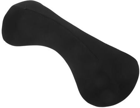 ASAKKURA Ergonomisches Lendenkissen Aus Memory-Schaum Für Auto Und Büro Für Bürostuhl Gaming-Stuhl Dünnes Design Installieren Atmungsaktiv Und Langlebig