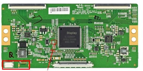 Scheda Logica T-Con 6870C-0552A, Compatibile Con Hisense, Compatibile Con LG, Compatibile Con Westinghouse, Compatibile Con Philips, Compatibile Con Vizio 43 Pollici TV Parts(No R126 resistor)