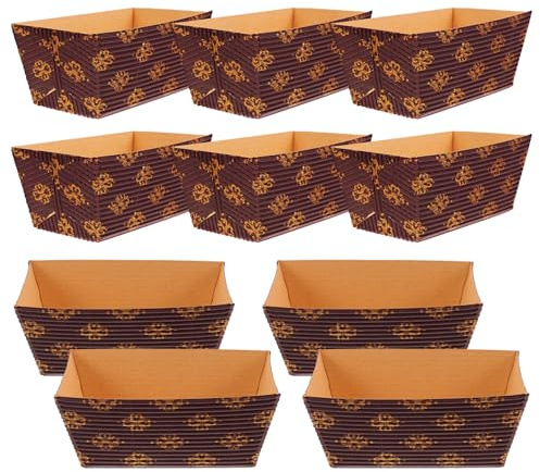 BATHVEVE Stampi per Dolci in Carta Usa e Getta 25 Pezzi Resistenti al Calore Design Creativo, per Matrimoni e Compleanni, Pratici e Impilabili