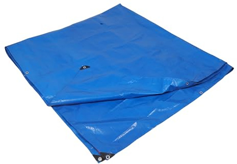 ifundom Bâche Imperméable Polyvalente 3 X 4 M en Plastique Résistant Anti-Déchirure, Couverture Extérieure pour Terrasse et Jardin, Protection Pluie et UV pour Bois de Chauffage et Ombrage