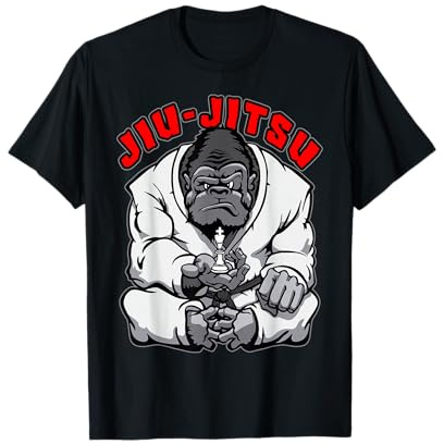Jiu Jitsu brésilien MMA BJJ Gorilla Grappling Chess King T-Shirt