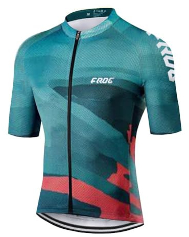 UGLY FROG Kurze Ärmel Trikots/Shirts Herren Radsport Bekleidung Sommer Sport & Freizeit Top Elastische Atmungsaktive Schnell Trocknen Stoff Fahrradbekleidung ZD03