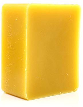 TooGet Pure Yellow Beeswax Bienenwachsblock - 100% Natürlich, Kosmetisch, Premium-Qualität - 400g