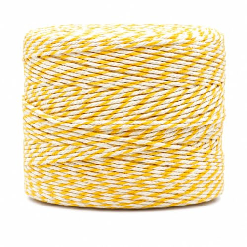 Filo da cucina in cotone, per carne, verdure o pesce, filo da cucina per uso alimentare, spago per allacciare, cuocere o grigliare, spago perfetto per fai da te