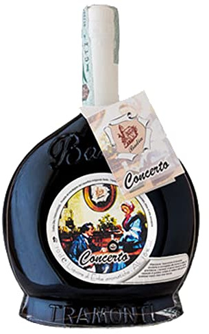 Liquore Concerto di Tramonti | Costa di Amalfi | Liquori La Badia | Infuso di Erbe Aromatiche Naturali | Amaro Digestivo | 70Cl | Tipico Costiera Amalfitana