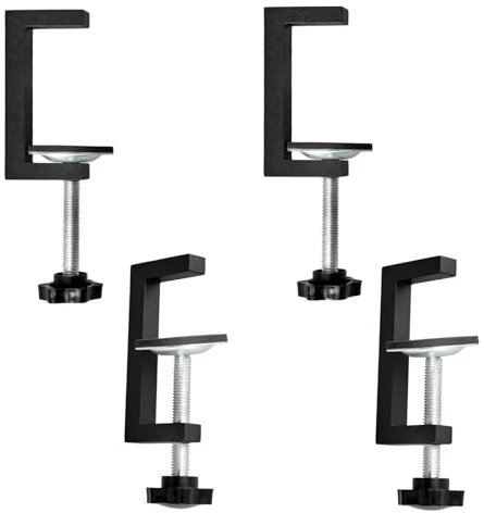 NS Juvyig G Clamps for Woodwork - Adjustable Screw & Universal Table Clamps for Woodworking & DIY Projects