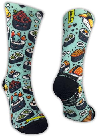 Jungle Socks Elite Series - Calze ad Alte Prestazioni per Running, Traspiranti, Compressive e Rinforzate.