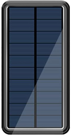 Banque d'énergie solaire - Chargeur solaire portable de 50 000 mAh avec charge rapide | Chargeur durable pour téléphone portable avec lampe de poche, batterie externe pour téléphone et tablette