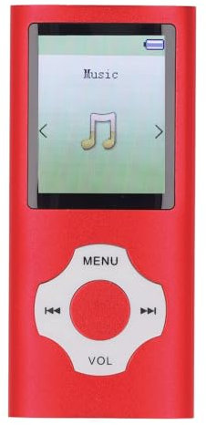 Reproductor de MP3/MP4 de 32 GB, Reproductor de Música MP3, Sonido de Alta Fidelidad, Pantalla a Color de 1,8 Pulgadas, Reproductor de Música y Vídeo Portátil con Imagen, Vídeo,