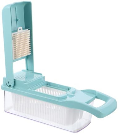 Alipis 1 Picadora De Verduras Separador De Yema De Huevo Cortador De Ensalada Trituradora De Zanahoria Cortador De Cebolla Herramienta Para Picar Verduras Separador De Clara De