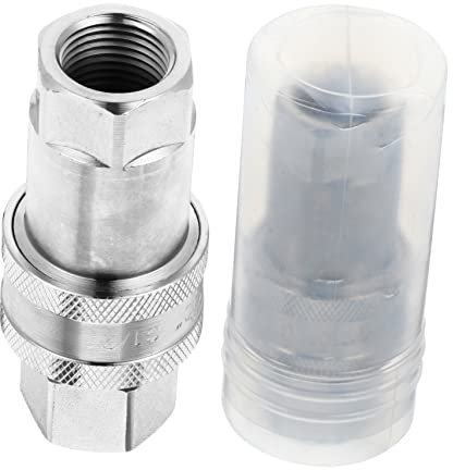 FUNOMOCYA Quick Connector Hochdruckkupplung Kohlenstoffstahl Hydraulischer Fitting-adapter Für Dichte Verbindungen Einfach Zu Bedienen Und Langlebig