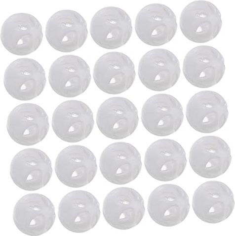 VICASKY 50 Stück Quietscher Geräuschmacher Einsatz 28mm Für Rasseln Plüschtiere Puppenzubehör Zum Nähen Reparatur Ersatz Für Selbstgemacht Spielzeug