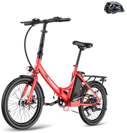 Fafrees F20 Light Elektrofahrrad Klapprad E-Bike 250W Motor 36V 20Ah Akku,20 Zoll E-Fahrrad Faltbares 35N.M Drehmoment E-Mountainbike 25km/h
