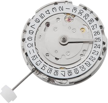 Asyduey 2813 Movimiento Mecánico Automático GMT de Cuatro Manecillas, la Manecilla de Hora Se Puede Ajustar de Forma Independiente, Accesorios de Reloj