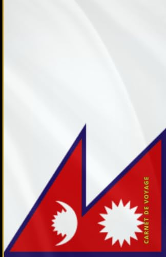 Carnet de voyage Népal: Collection de carnets de voyage drapeaux