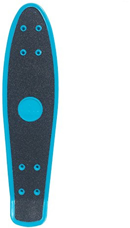 Ridge Skateboards - 22 Cruiser Deck mit Griptape - Nur Deck, blau