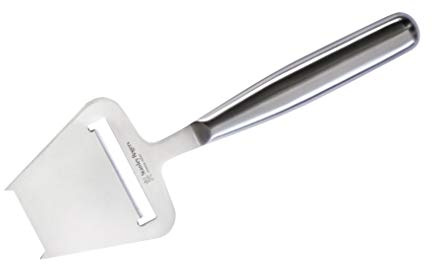 Stanley Rogers Käsehobel 21 cm Pistol Grip, hochwertiger Hartkäsehobel, Käseschneider mit scharfer Klinge aus rostfreiem Edelstahl, vielseitiger Käseschaber, Hobel im modernem Design (Farbe: Silber)