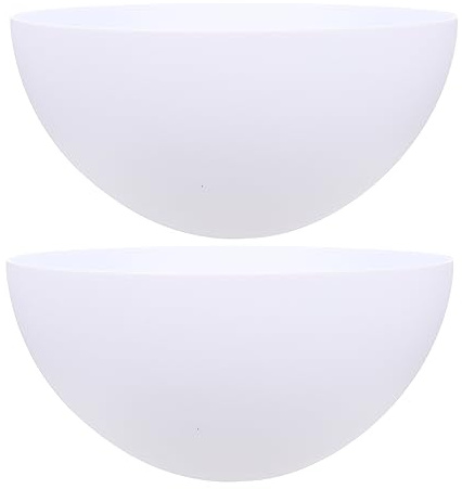 DOITOOL 2 Pezzi Paralume In Plastica Cupola Di Luce Del Pendente Campana Lampada Sfumature Luce Di Ombra Lampada A Di Piccola Ombra Campana Di