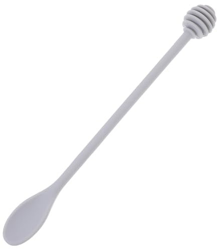 Holibanna Cuchara para Remover Miel De Silicona Mango Largo, Utensilio De Cocina Resistente, Removedor De Jarabe para Uso Doméstico, Accesorio Práctico para Miel y Jarabes, Color Aleatorio