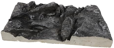 VERDANVERSE Reptilien Terrarien Hintergrund PU Material Struktur Uneben Kletterfreundlich Naturgetreu Aquarium Dekoration Terrarium Rückwand
