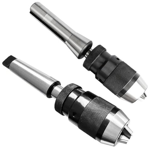 MT2 R8 - Portabrocas autoajustable para torno cónico para máquina CNC, compatible con B10-B22, acero (varilla B16 MT2 de 1-16 mm)
