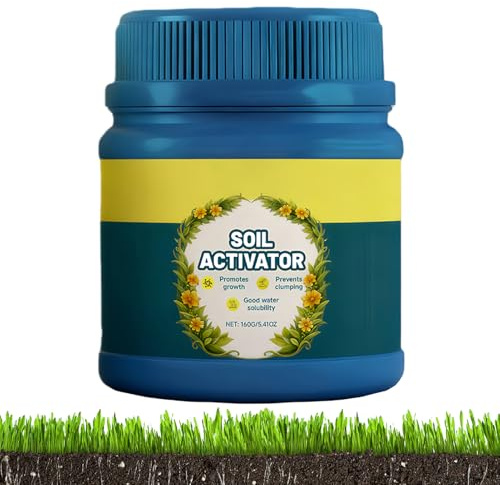 Activateur de Sol | 160g Activateur Racinaire Nutriments,Fertilisant Pour L'Intérieur,Pour Jardin, Pelouse, Serre, Balcon, Potagères et Florales