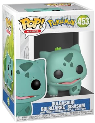 Funko Pop! Games: Pokemon - Bulbasaur - Figurine en Vinyle de Collection - Idée Cadeau - Produit Officiel - Jouets pour Enfants et Adultes - Figurine modèle pour collectionneurs et Exposition