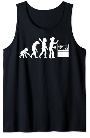 Aquarianer Aquarium Aquaristik Fische Evolution Fischzüchter Tank Top