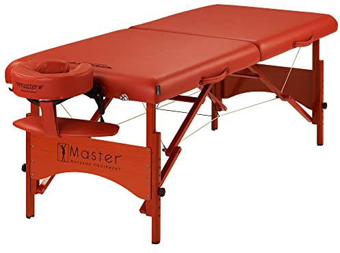 Master Massage Fairlane 71cm Mobil Massageliege Klappbar aus Holz Ultraleicht Zimt