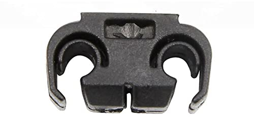 40 Stück Doppel-Bremsleitungs-Clip-Halterung, 4,75 mm, Schwarz für Skoda A4 / S4 / A6