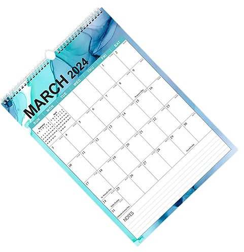 NUOBESTY Monatskalender Zum Aufhängen Planungskalender Für Zuhause Und Büro Hängekalender Mit Feiertagsanzeige Monatskalender Für Täglichen Gebrauch