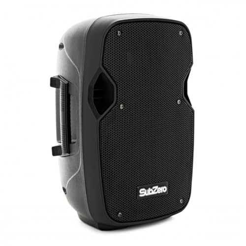 SUBZERO 8 Inch Passive PA Speaker 240W Lightweight, Black | 8-Inch Speaker, 60W RMS/85W/240W Max Peak, 1-Inch Compression Driver, Lightweight PP Plastic, Black