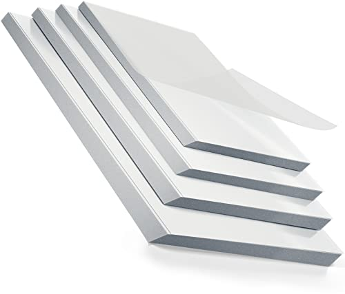 Thermo Laminierfolien Premium für Laminiergerät A3 A4 A5 A6 Heißlaminierfolien Transparent 50 Stück 80 mic für den Einsatz zu Hause oder im Büro
