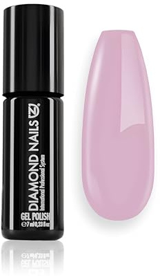 Diamond Nails - UV Nagellack - BLACK VELVET - 7 ml -Extra Widerstandsfähig -Premium Shellac für langanhaltenden Glanz Gel Nägel & UV Lacke in perfekter Studioqualität (DN285 - PASTEL PINK DREAM)