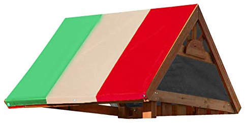 Toldo para Techo, Toldo Abatible para Suministros para Exteriores, Toldo para Exteriores de Tela Oxford 210D de 132x226 Cm, Cubierta para Techo de Toldo (Combinación de Colores