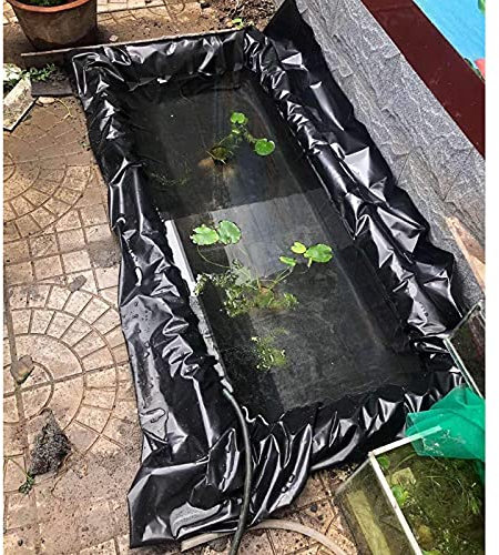 Verstärkte Teichfolie für Garten und Teich, verschiedene von 1 x 2 m bis 10 x 15 m, langlebige und flexible wasserdichte Folie für Landschaftsbau und Wasserspiele