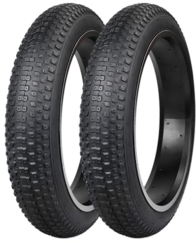 GRELiving 20x3.0 E-Bike Reifen Fat Bike Tire Faltbarer Reifen 76-406 Fahrradmantel 40 P.S.I für E-Fahrrad/Handwagen/Stadtrad/Kids Bike