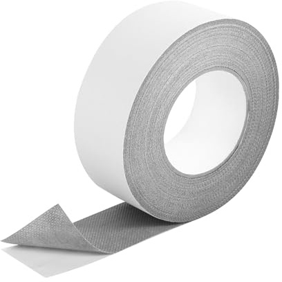 Ruban D'Étanchéité pour Panneaux Alvéolaires 5cm x 25m Ruban Anti-Poussière Plaque Polycarbonate Ruban Adhésif Anti-Poussière pour Panneaux de Serre Panneaux à Double Paroi Panneaux en Polycarbonate