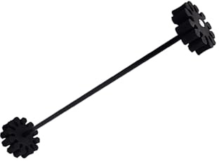 IMIKEYA Porte-flèches Facile à Mettre D'extérieur en Eva Noir pour 12 Flèches, Accessoires Tir à L'arc Séparateur Rond et Résistant pour Tir à L'arc en Plein Air