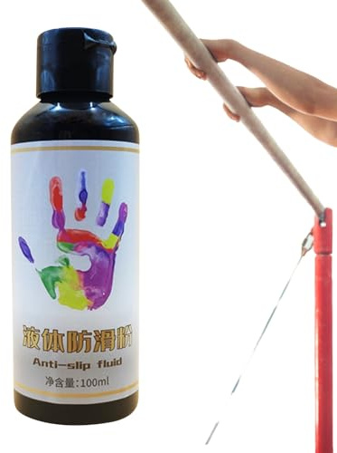 Gesso liquido | 100 ml ad asciugatura rapida antiscivolo fluido | gesso liquido arrampicata – per ginnastica roccia bodybuilding barre parallele sport bouldering yoga fitness