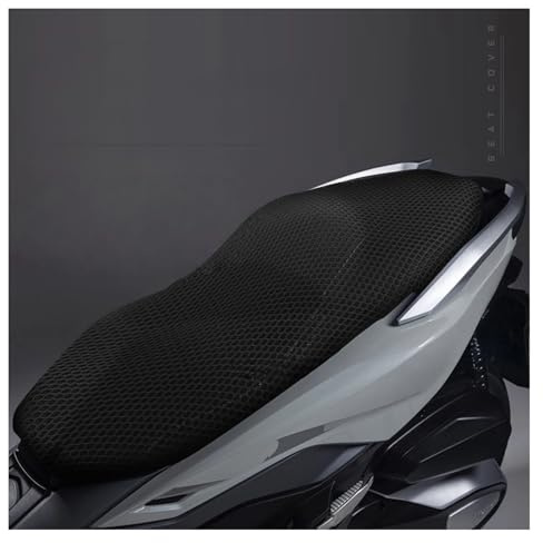 Funda Asiento Moto Accesorios De Motocicleta, Funda Protectora para Asiento Cojín para Forza 350 NSS350 NSS, Almohadilla Protección para SILLÍN Malla Transpirable