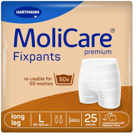 MoliCare premium Fixpants Fixierhosen | Größe L | 25 St.